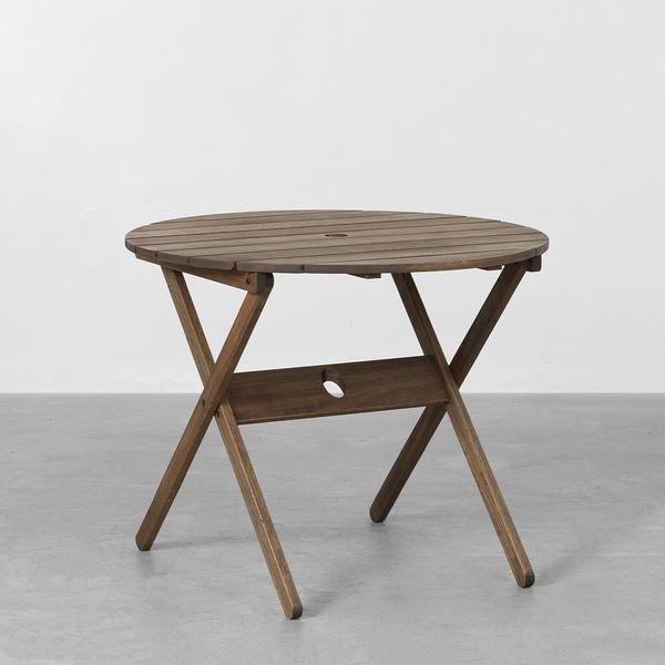 mesa redonda dobravel